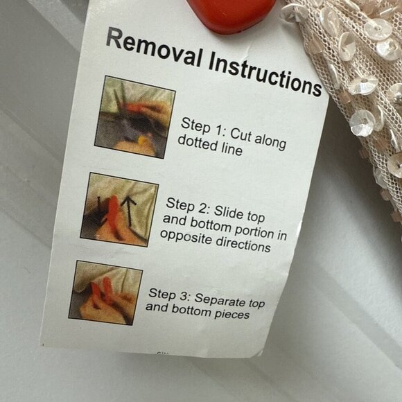 MAC DUGGAL Plus Size 24 Beige 93575 Embellished A-Line Evening Gown Dress $998 - Picture 11 of 16